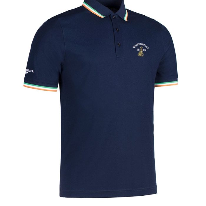 Cork Mens Irish Flag Performance Golf Polo Shirt